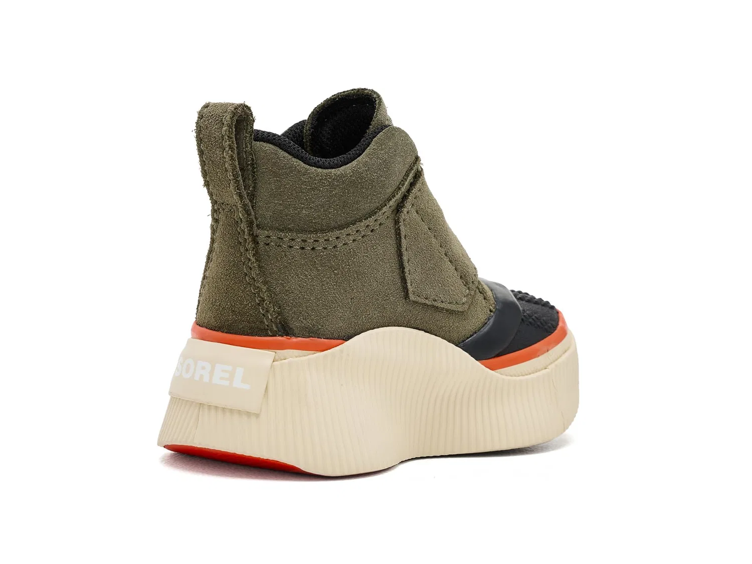 Водонепроницаемые ботинки Out N About IV Strap Waterproof (для малышей) Sorel Kids, Stone Green/Deep Woods — фото 4
