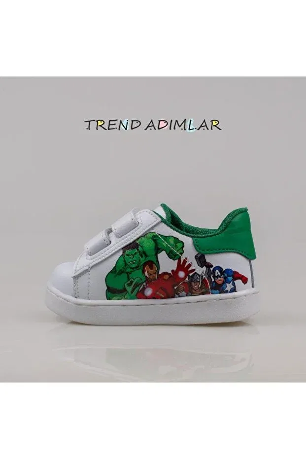 Детские кроссовки для девочек со светом Trend Adımlar, White — фото 3
