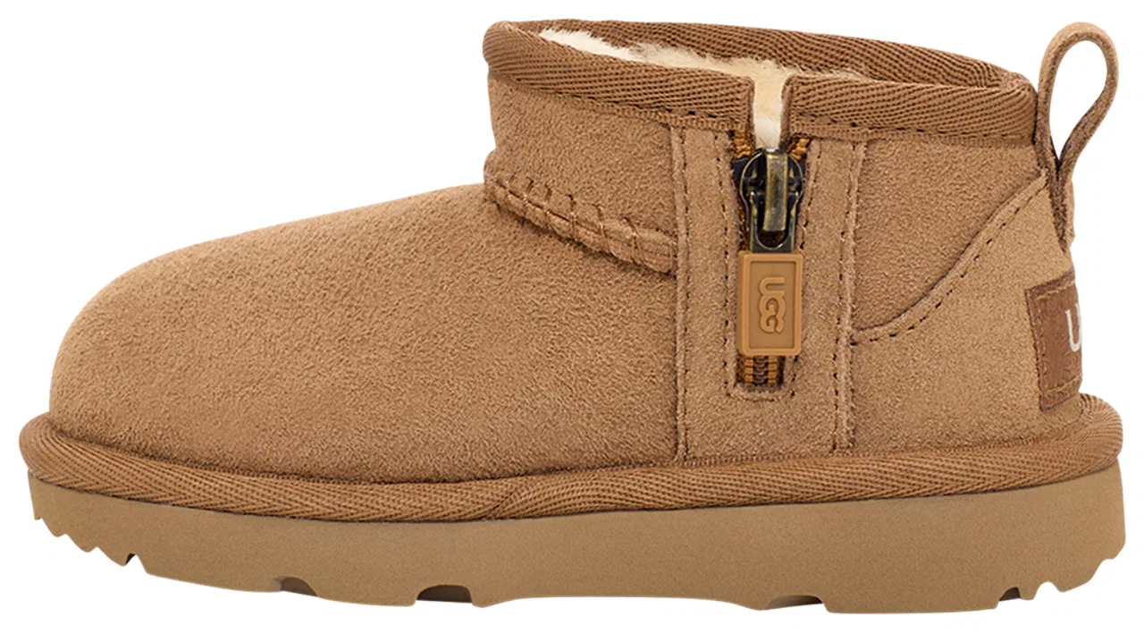 Детские ботинки Classic Ultra Mini UGG, цвет Chestnut — фото 2