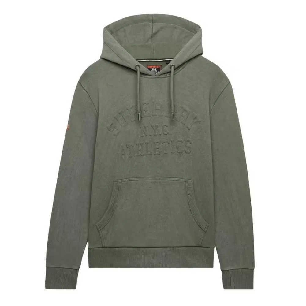 Мужской свитшот с капюшоном Athletic Superdry, Green — фото 3