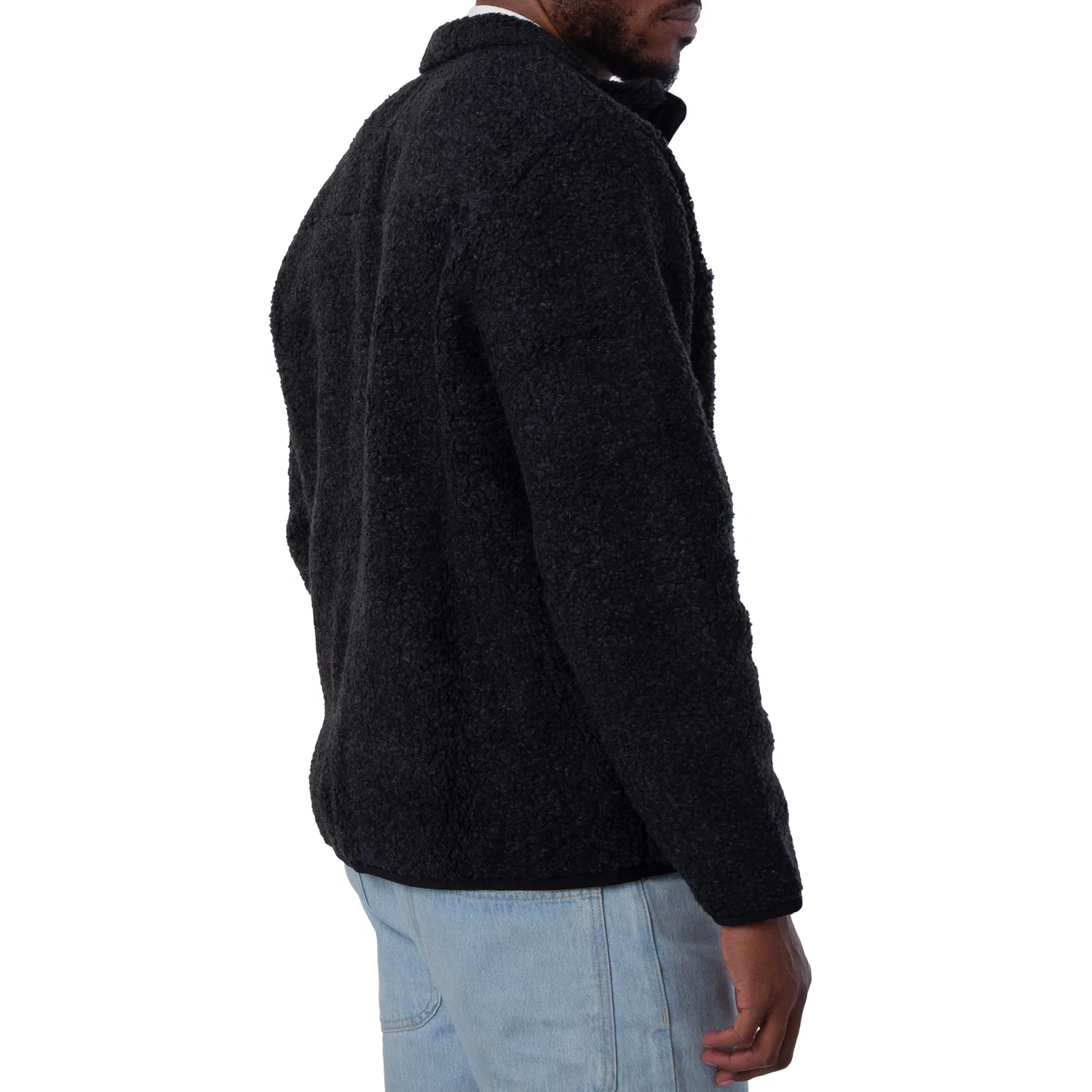 Куртка из флиса с молнией Polo Ralph Lauren, Black Marl Heather — фото 4