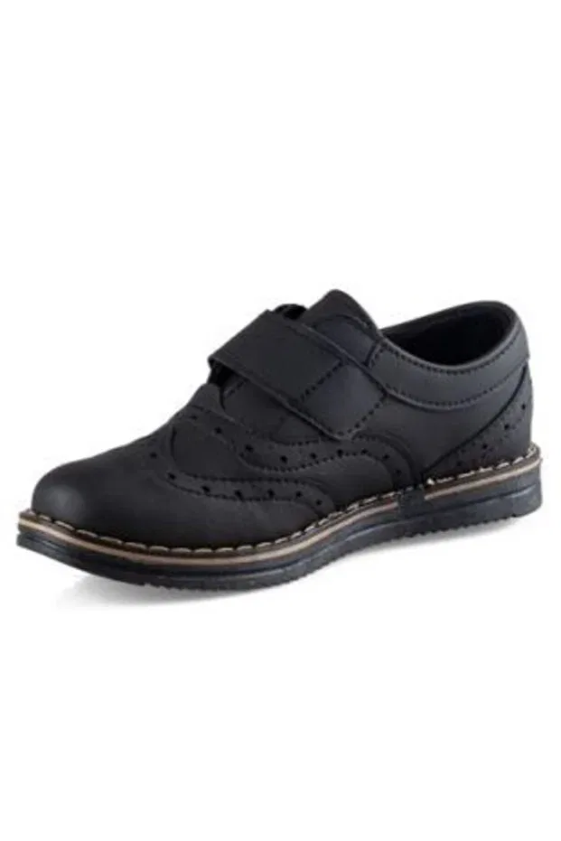 Детские ортопедическое повседневное ботинки Magic Shoes, Black Mat — фото 2