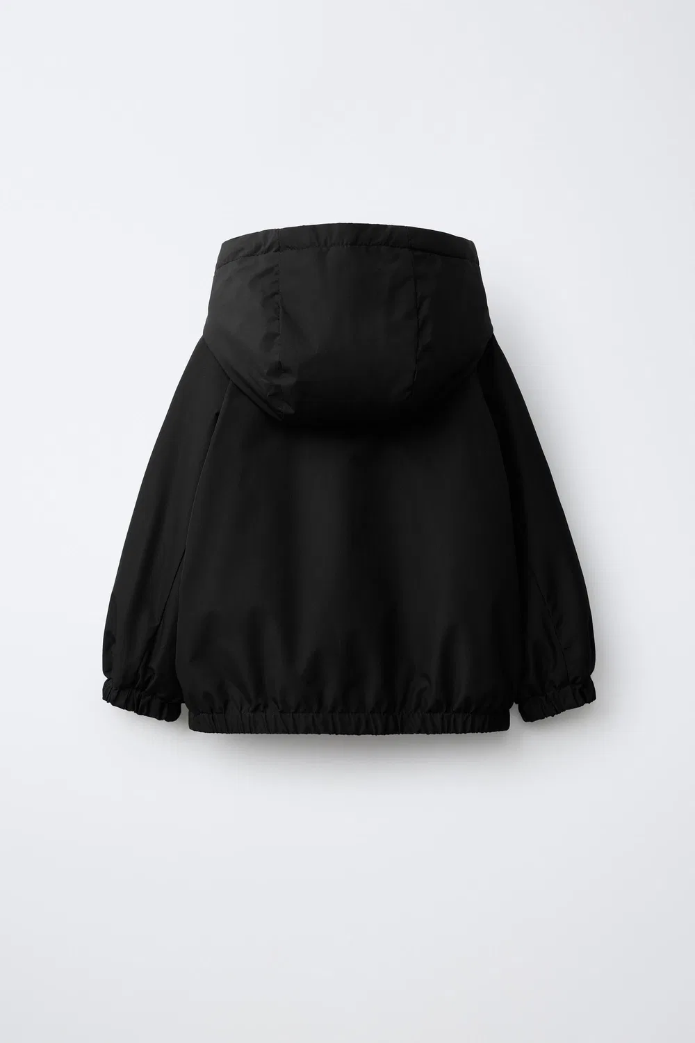 Технический водоотталкивающий дождевик ZARA, Black — фото 2