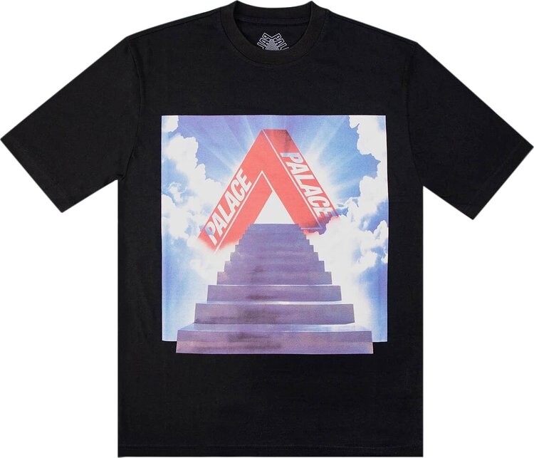 

Футболка Palace Tri-Ternity T-Shirt 'Black', черный