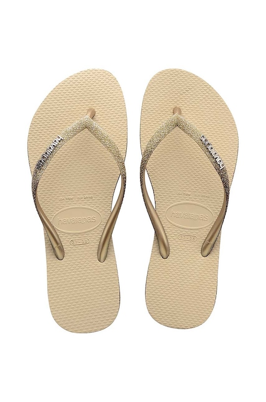 Шлепки Slim Sparkle II Havaianas, бежевый