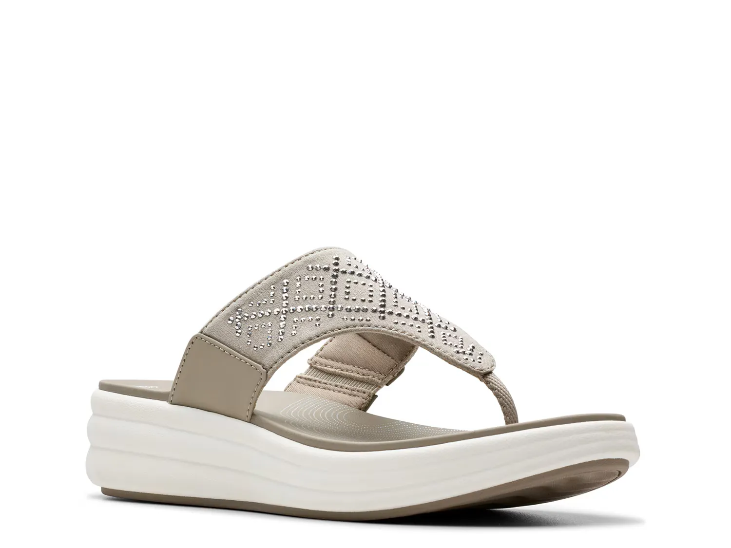 

Сандалии Drift Way Wedge Sandal Clarks, серый