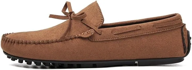 Мокасины мужские замшевые Loafers Brown SayfuR — фото 2