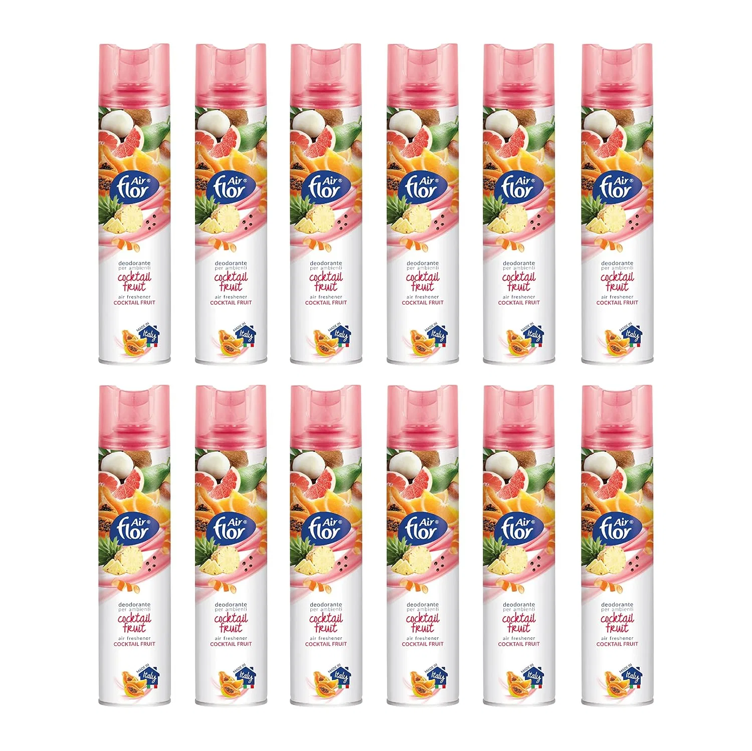 Дезодорант для помещения Cocktail Fruit AIR FLOR, аэрозоль, 300 мл — фото 2