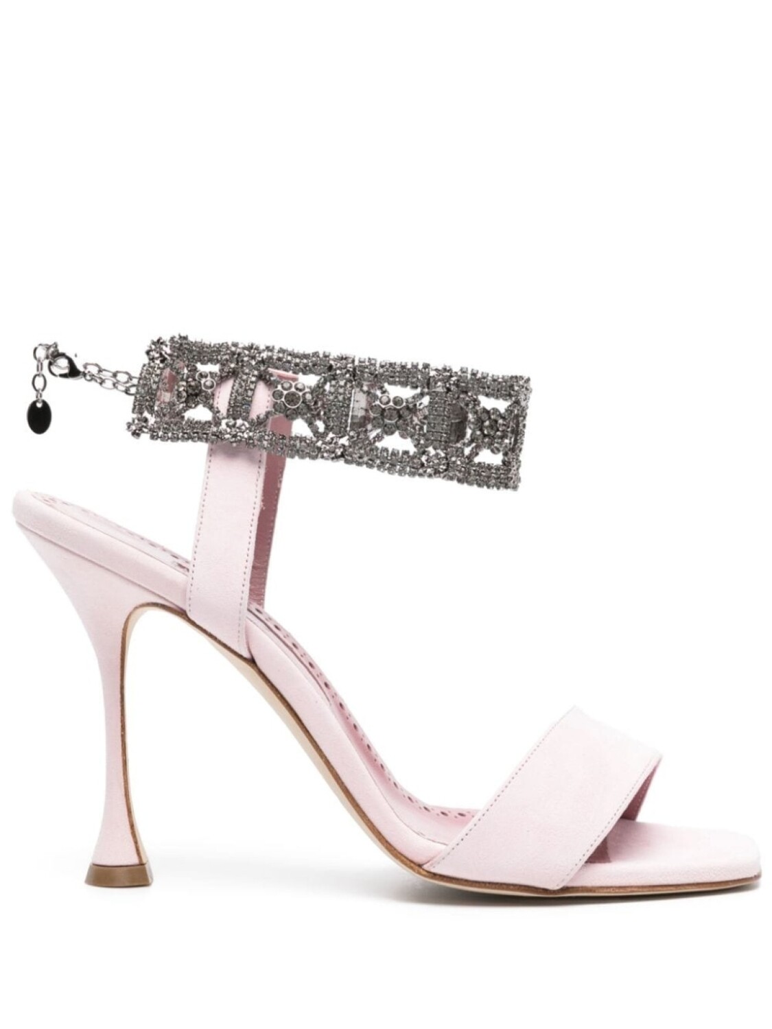 Manolo Blahnik босоножки Lierasan 105, розовый