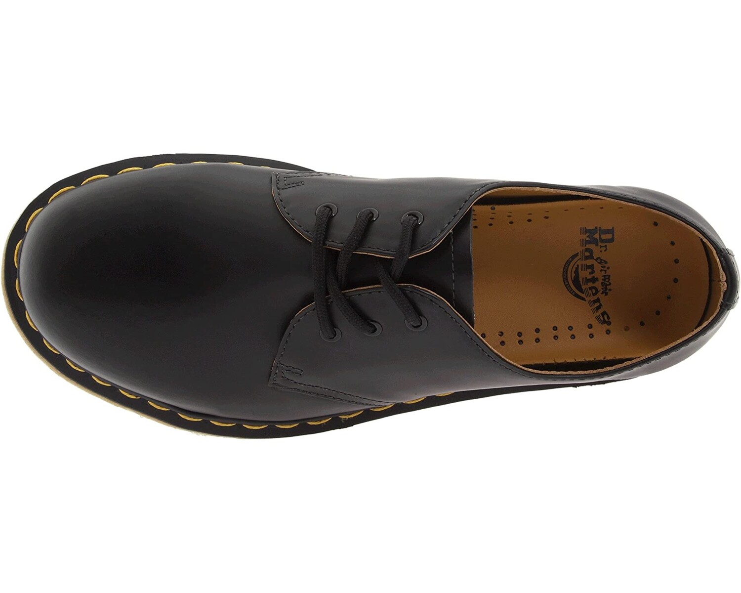 

Оксфорды 1461 3-Eye Gibson Dr. Martens, черный