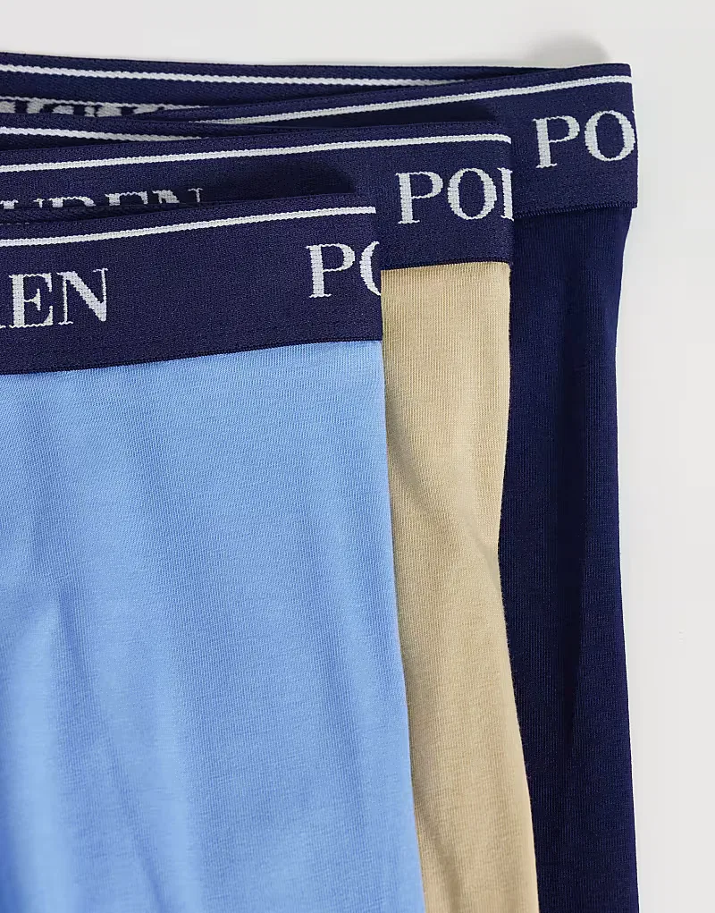 Плавки Polo Ralph Lauren 3 шт, белый — фото 2