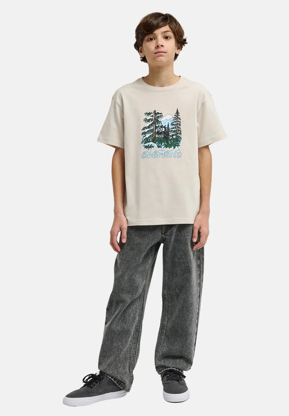 Одежда Jungen 8-16|топы elbzt00295 - футболка с принтом Element, Teg