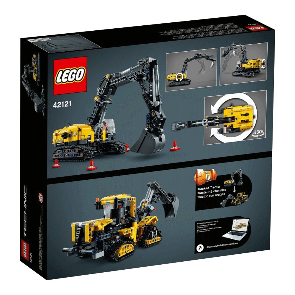 Конструктор LEGO Technic 42121 Тяжелый экскаватор — фото 3