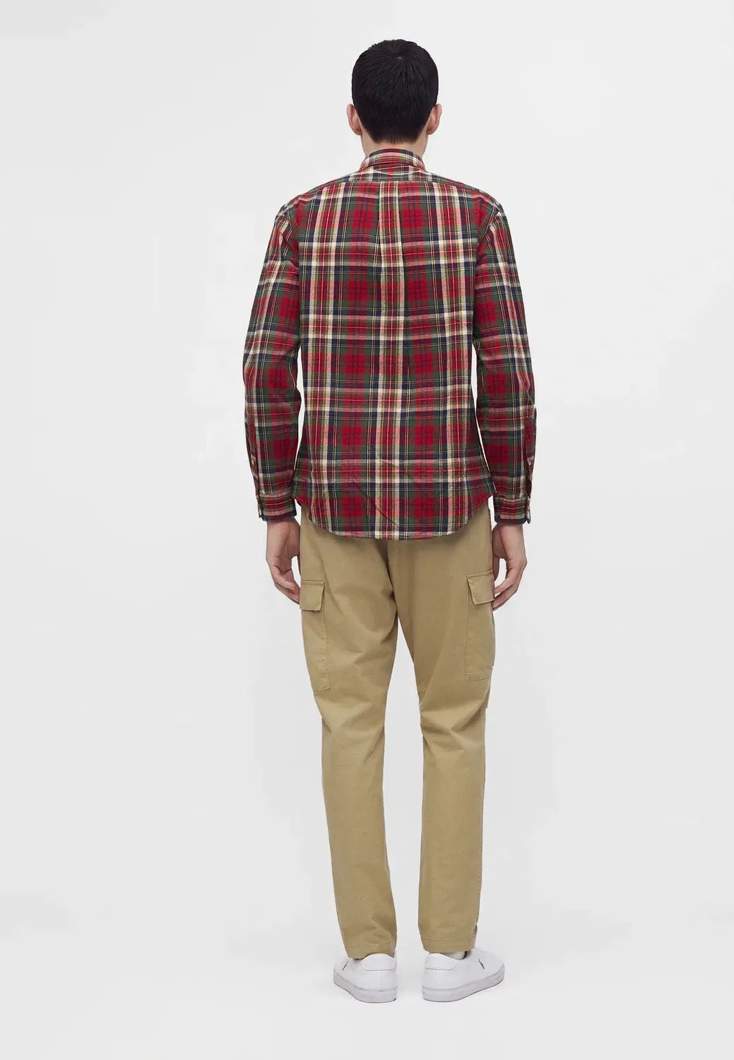 Рубашка - рубашка Polo Ralph Lauren, Red Green Multi — фото 3