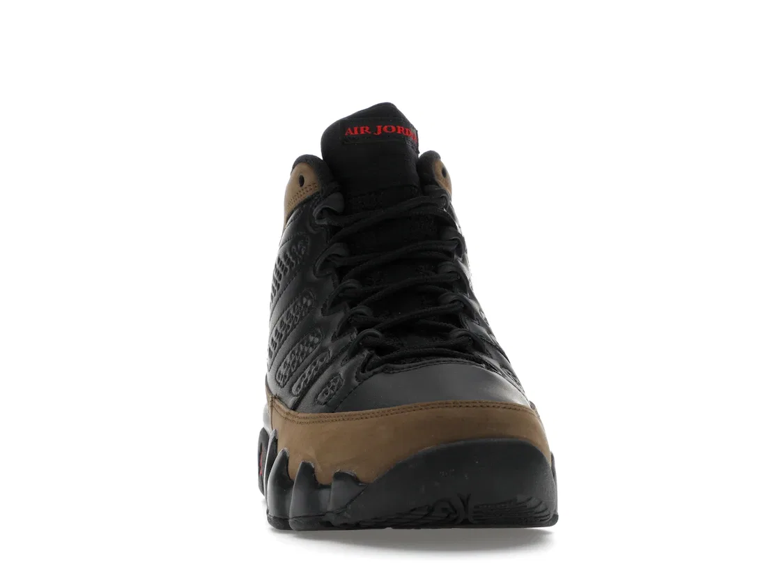Детские кроссовки Lifestyle Jordan 9 Retro, Black/True Red/Light Olive — фото 2