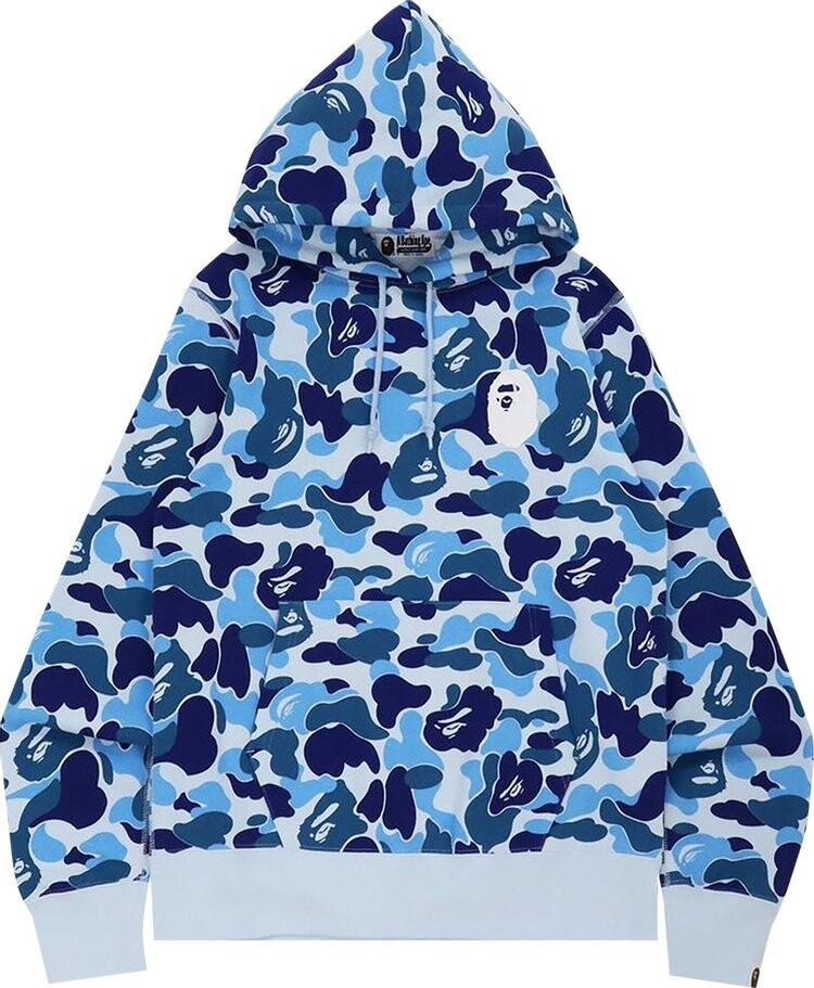 

Худи BAPE Big ABC Camo Ape Head Pullover Hoodie 'Blue', синий