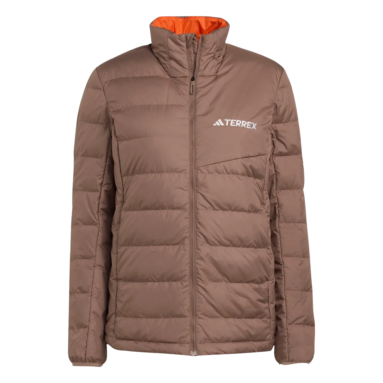 Женская зимняя куртка с утеплителем Adidas Terrex Multi Light CLIMAWARM Daunenjacke, коричневый