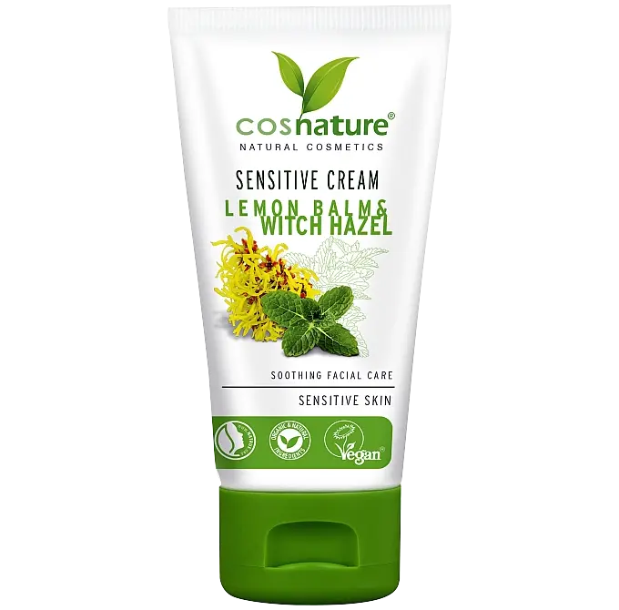 

Cosnature Sensitive Cream крем для лица с мелиссой и гамамелисом, 50 мл