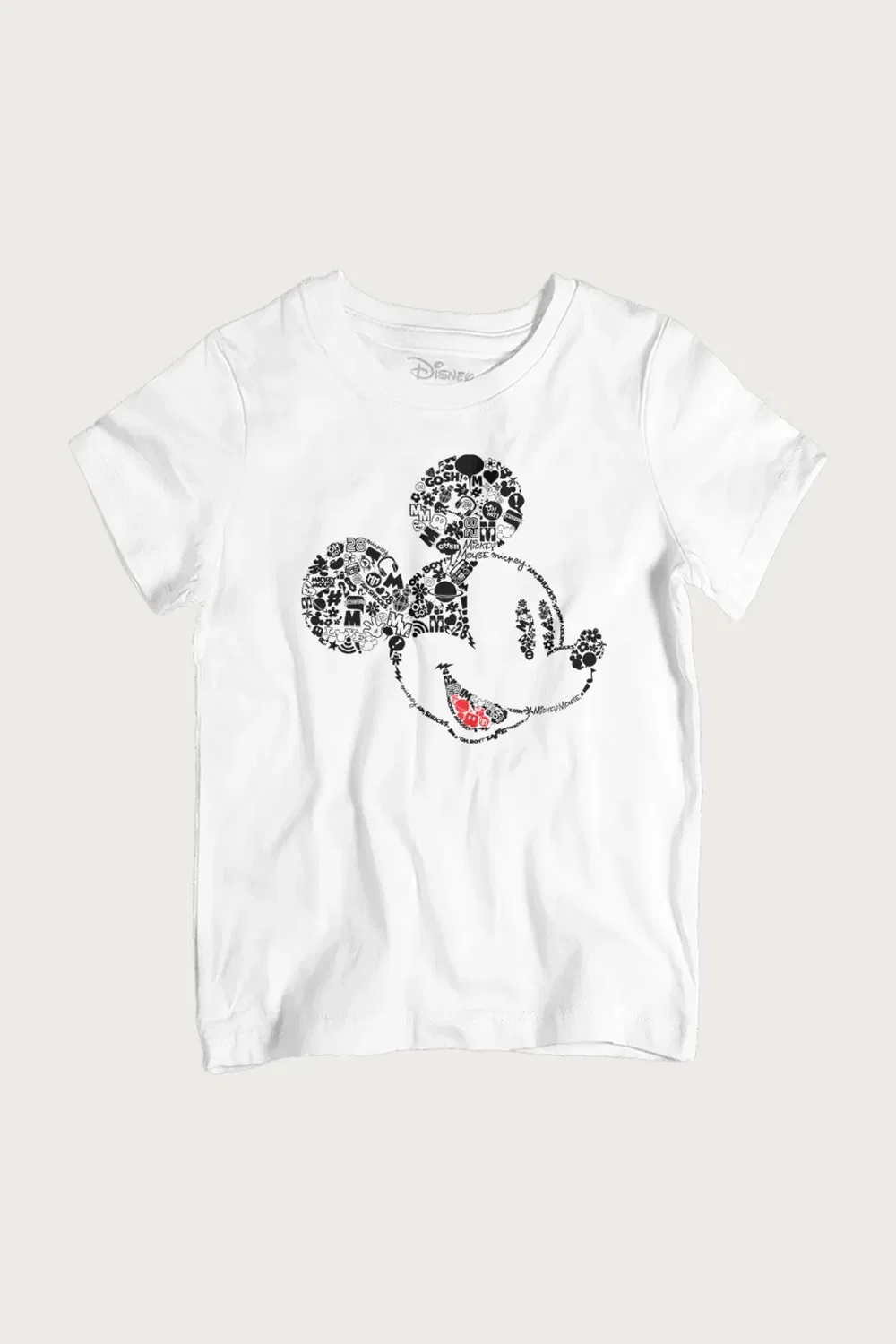 Футболка с принтом Disney Icons Head Mickey Mouse, White — фото 2