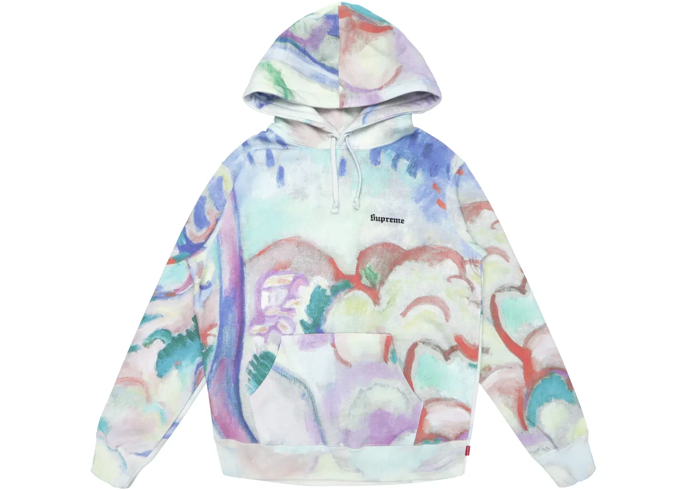 Мужская худи с принтом Sweatshirt Supreme, Multicolor