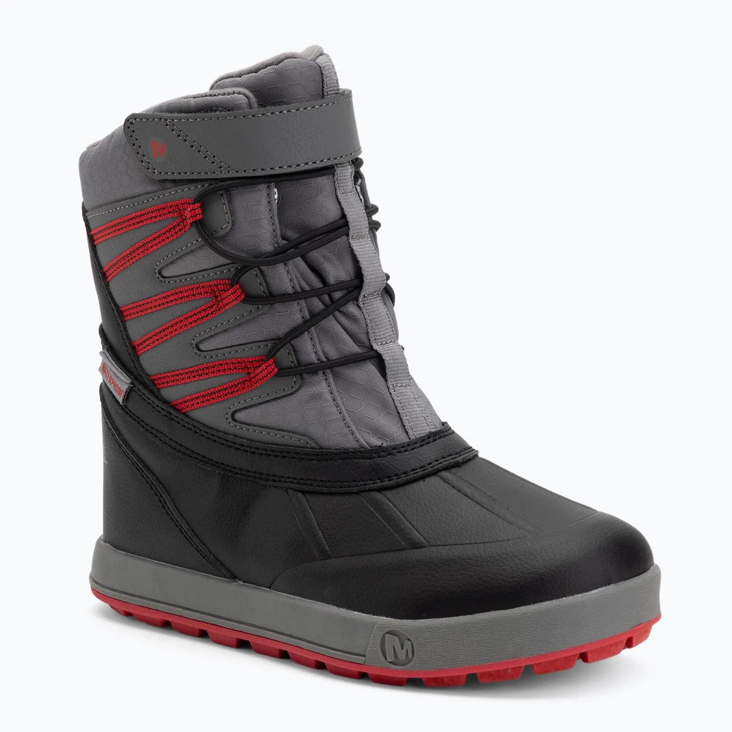 Детские снежные ботинки с высоким голенищем Merrell Snow Bank 5.0 WP, Schwarz