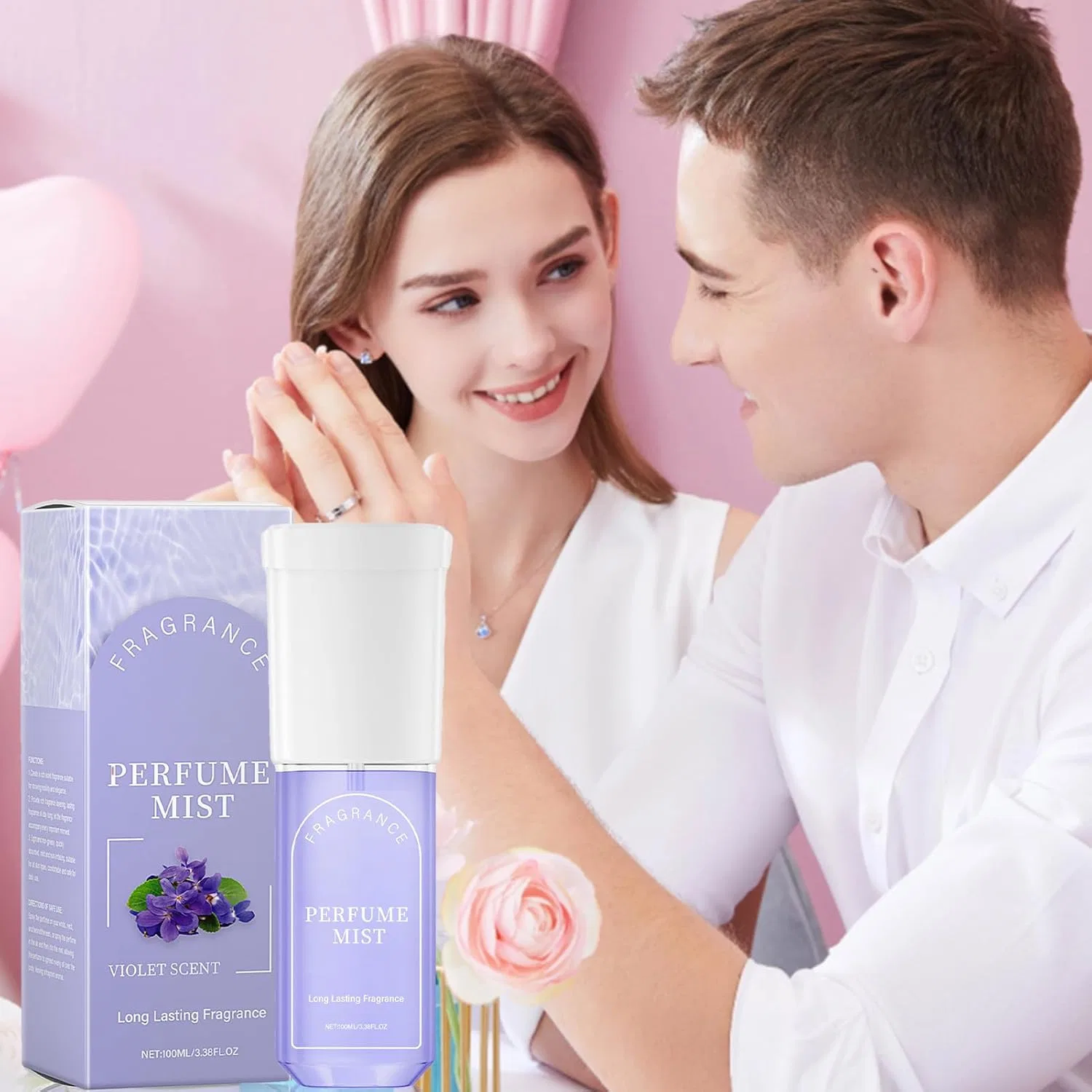 Женский спрей для тела с ароматом Purple Perfume, 100 мл Generisch — фото 3
