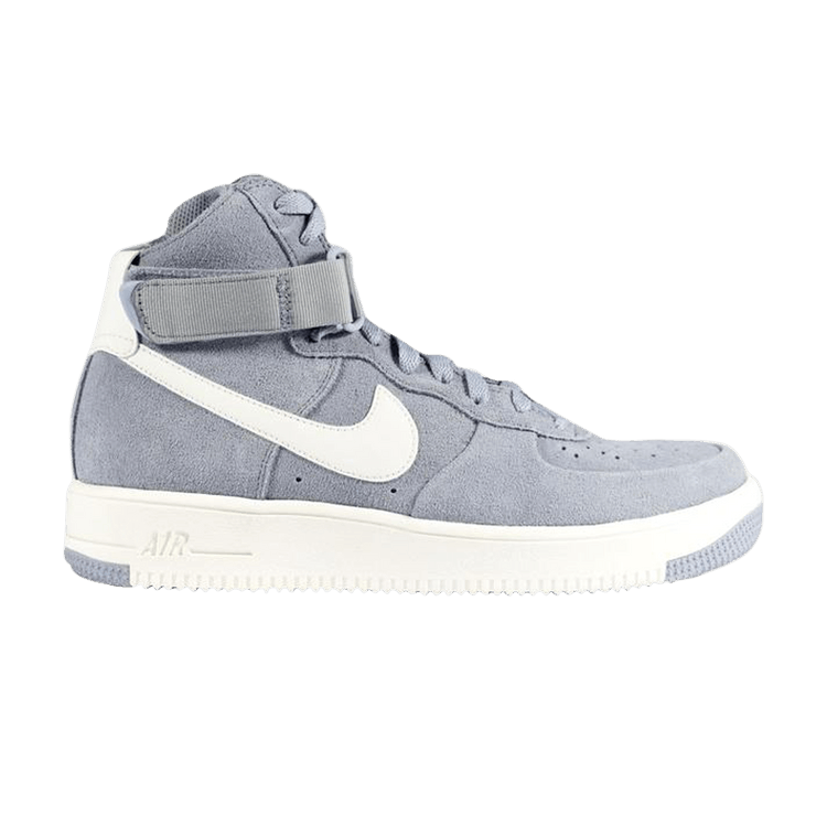 

Кроссовки Nike Air Force 1 Ultraforce Hi 'Glacier Grey', серый