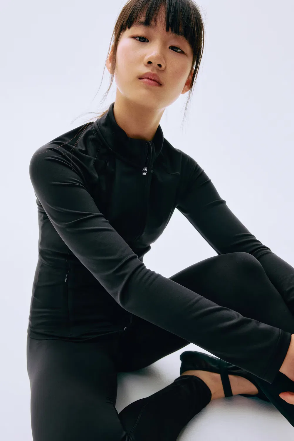 Спортивная куртка с технологией Drymove H&M, Schwarz