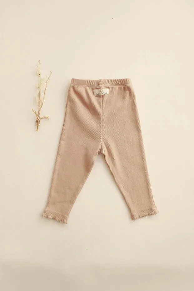 Детские леггинсы для девочек хлопковые Oh La La Koala For Little Ones, Beige