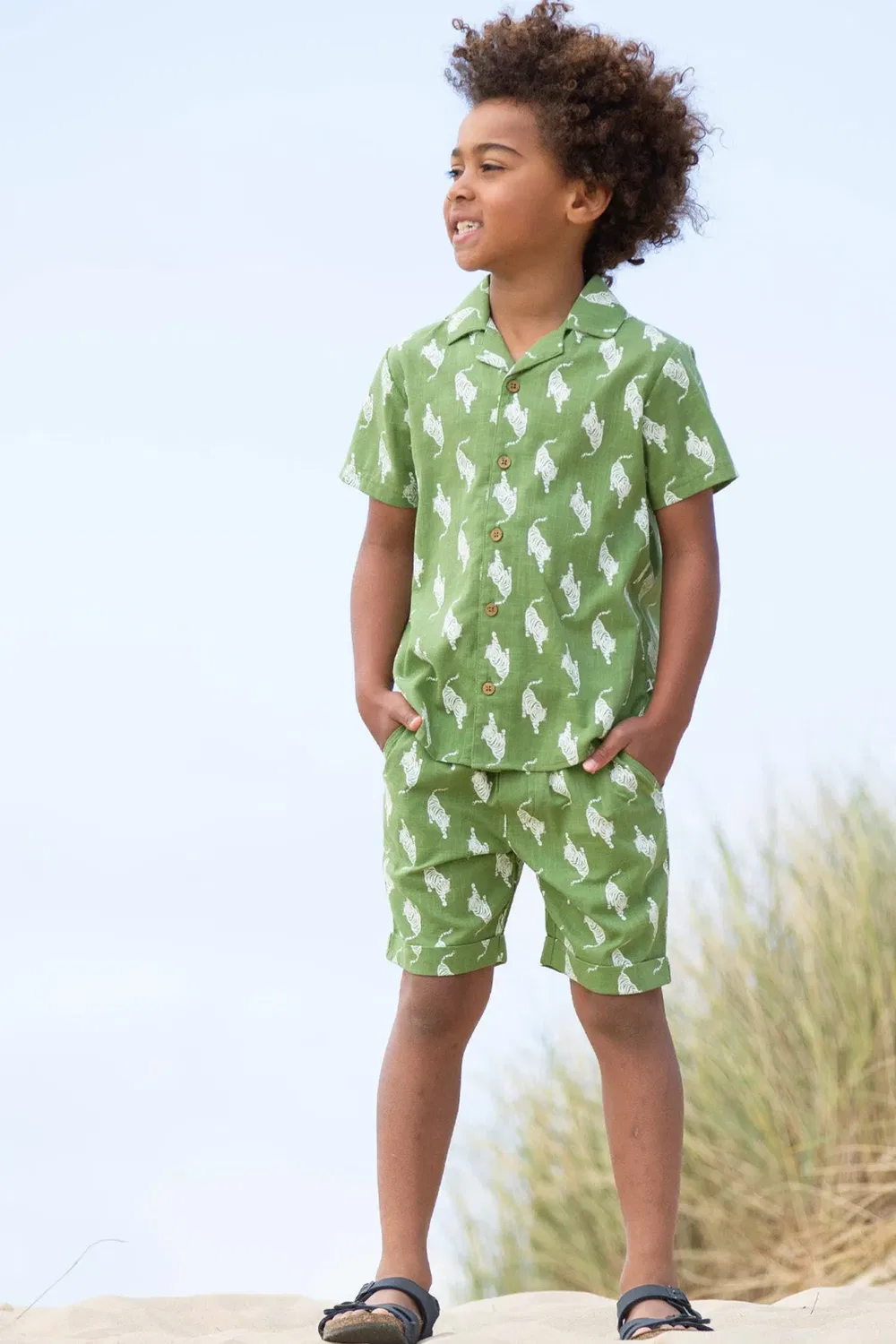 Детские шорты Stay Wild Kite, Green — фото 4