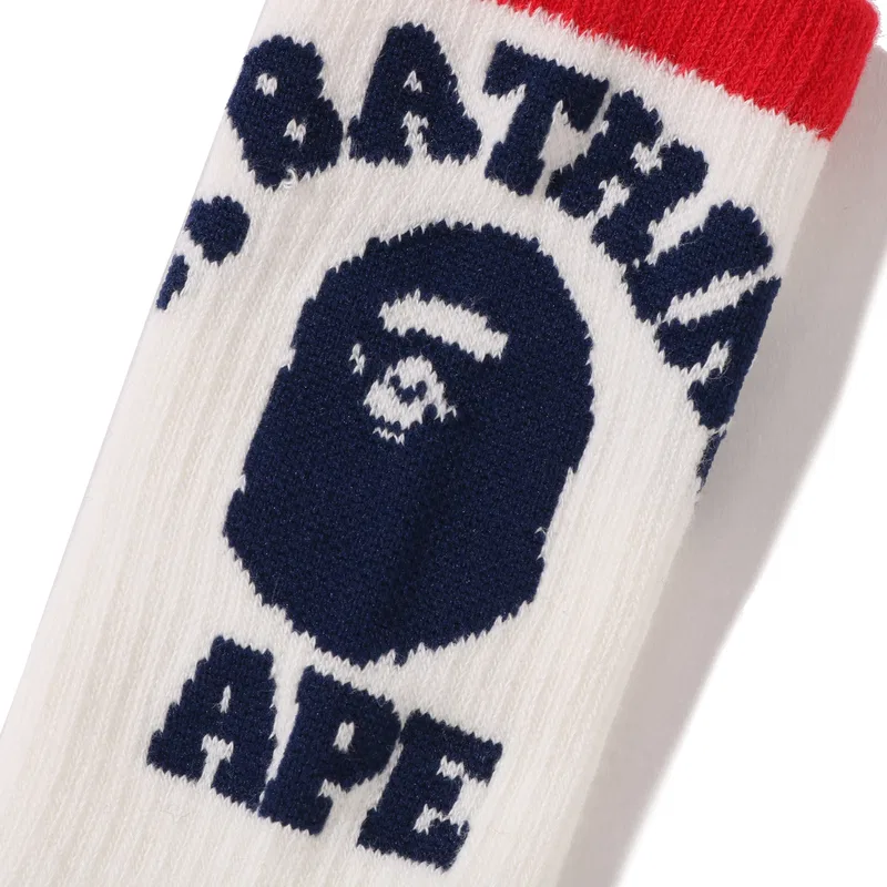 Детские носки с принтом Moderate Home A BATHING APE, Black Bkx — фото 4