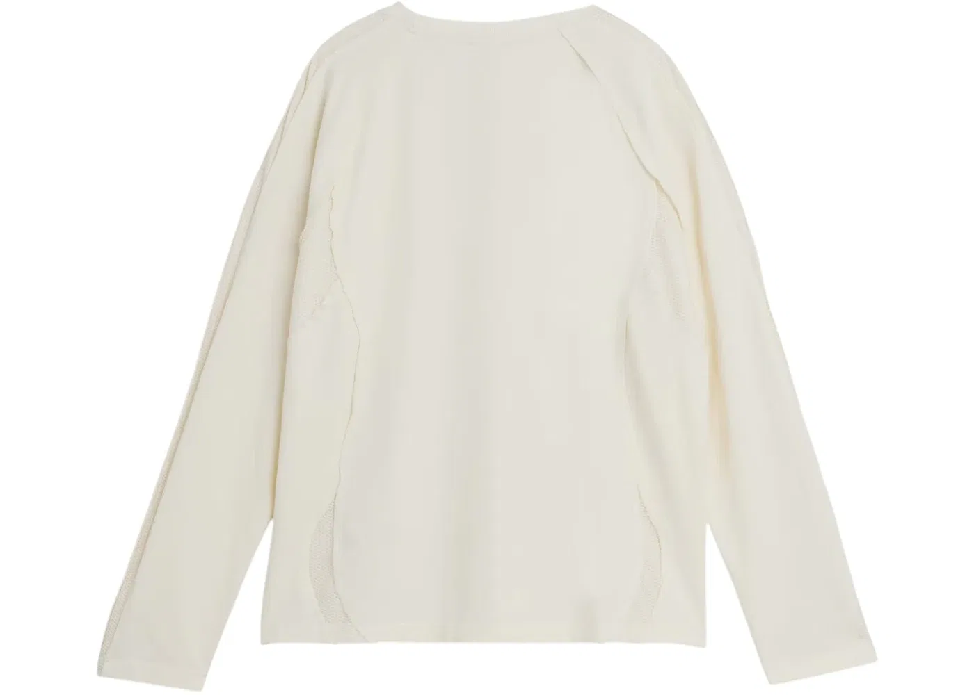 Мужская футболка с длинным рукавом Adidas x Thug Club Teamgeist Long Sleeve T-shirt, Cream White — фото 2