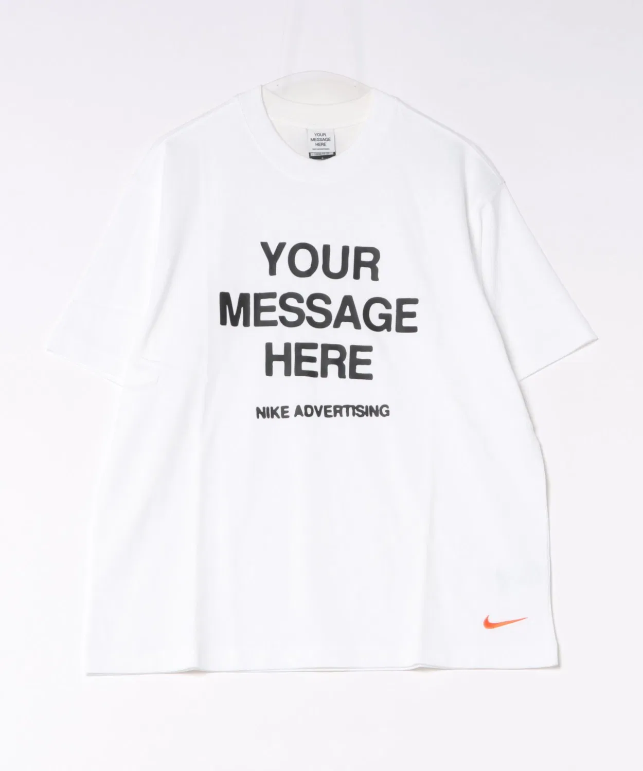 Мужская футболка с коротким рукавом, белая NIKE