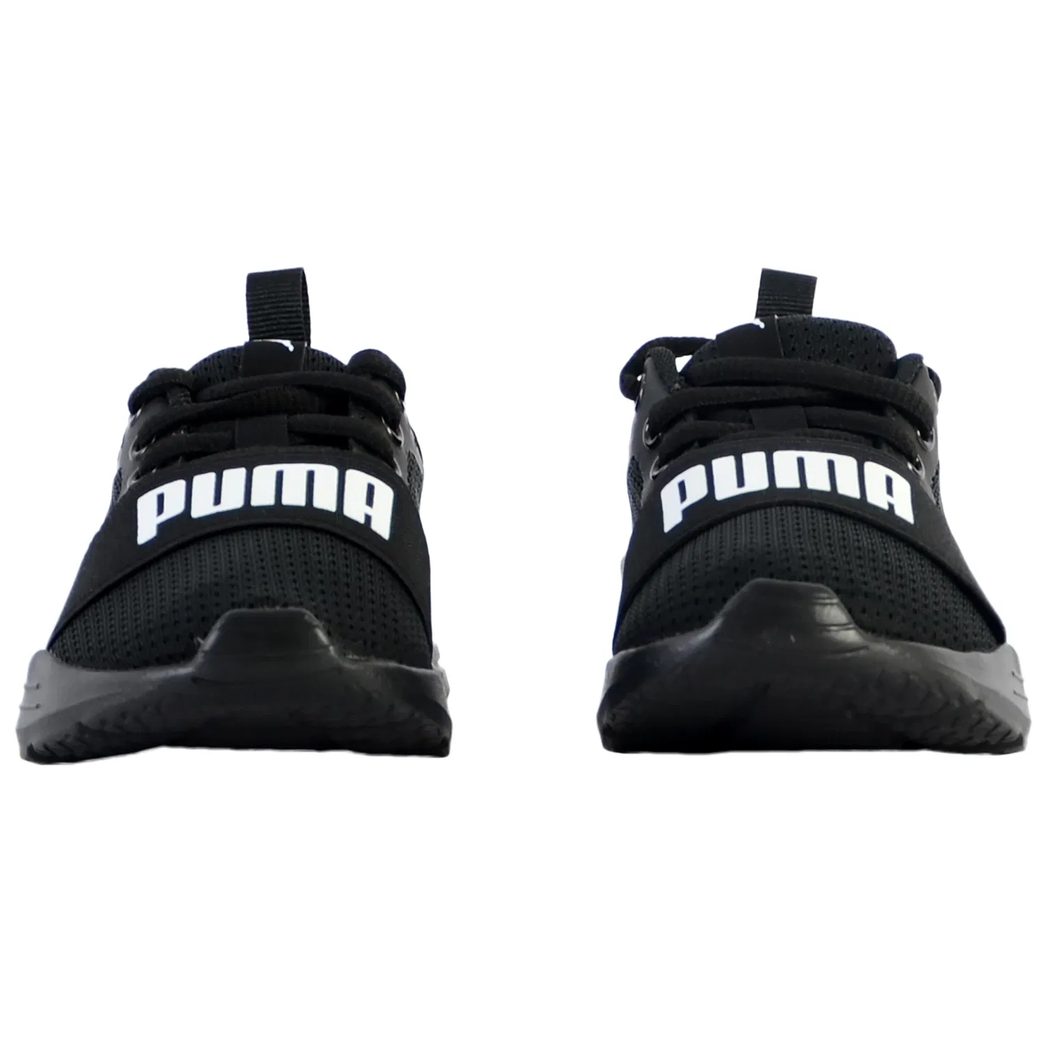 Кроссовки низкие с шнуровкой Wired Run PS Puma, черный — фото 4