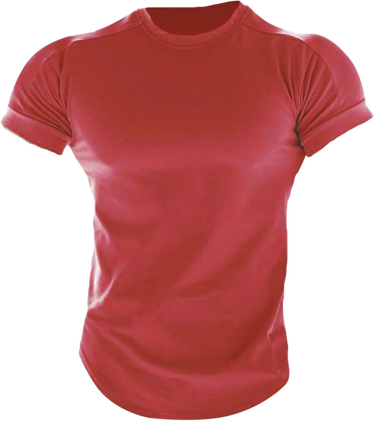 Мужская компрессионная футболка тактическая Military Stretch Cotton, Red