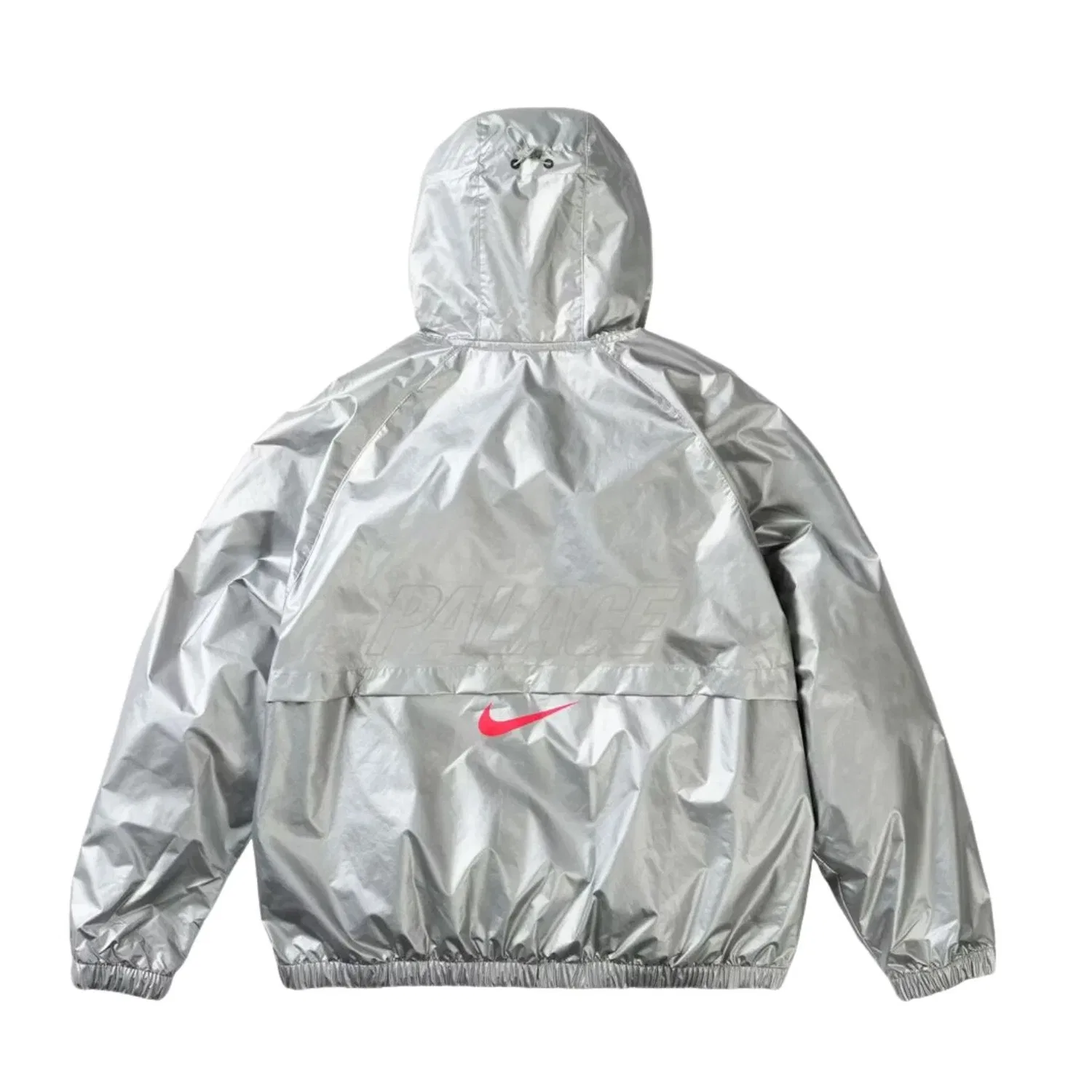 Мужская куртка с принтом Nike x Palace x England Cryoshot Dri-Fit Academy Anthem, серебристый — фото 2