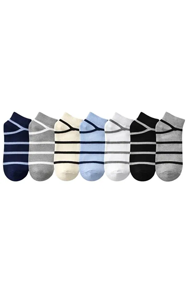 Детские носочки-пинетки хлопковые 7 шт Just Socks, Multicolor