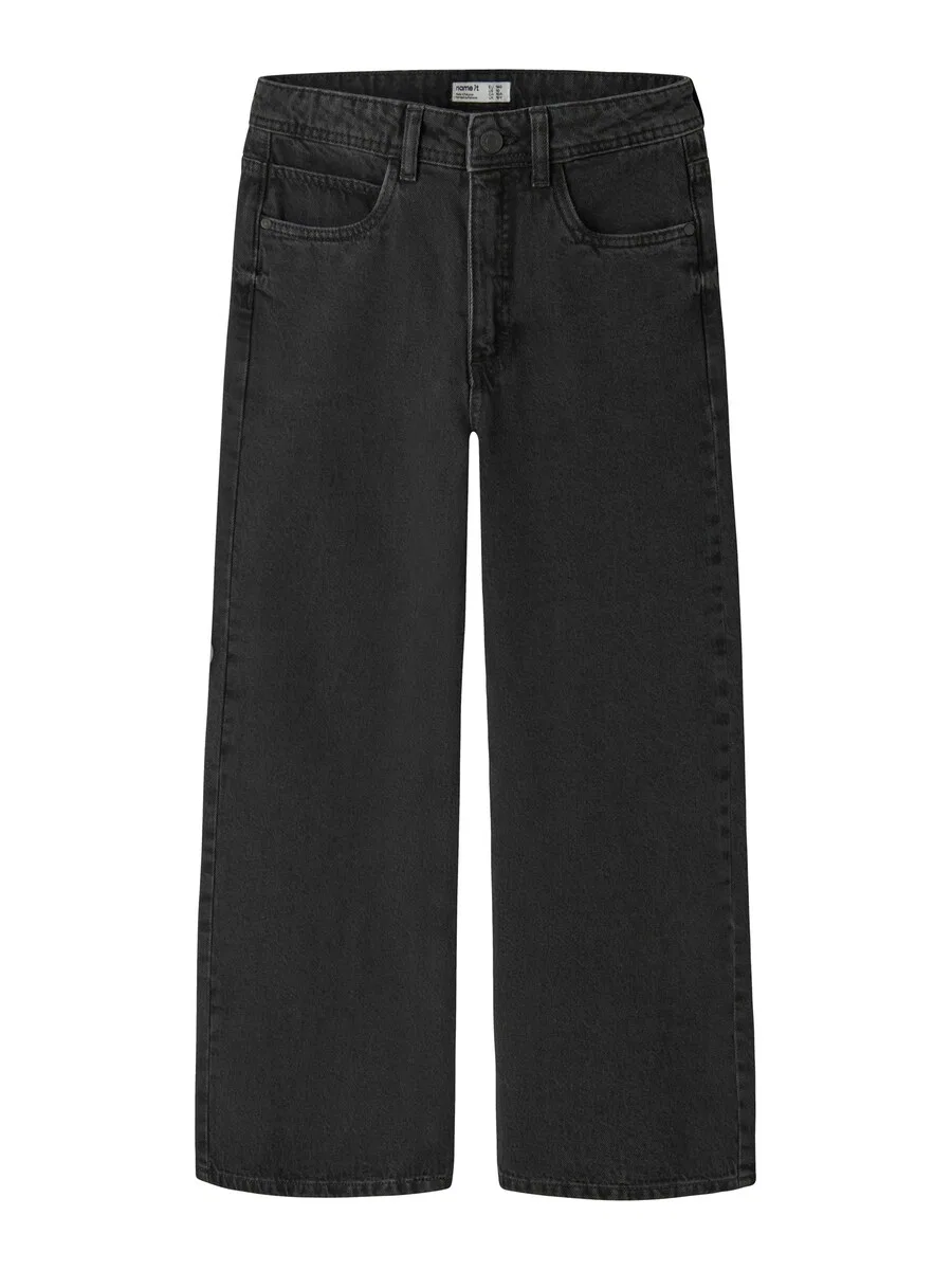 Джинсы NAME IT Baggy Jeans 'NKMBen' из черного денима