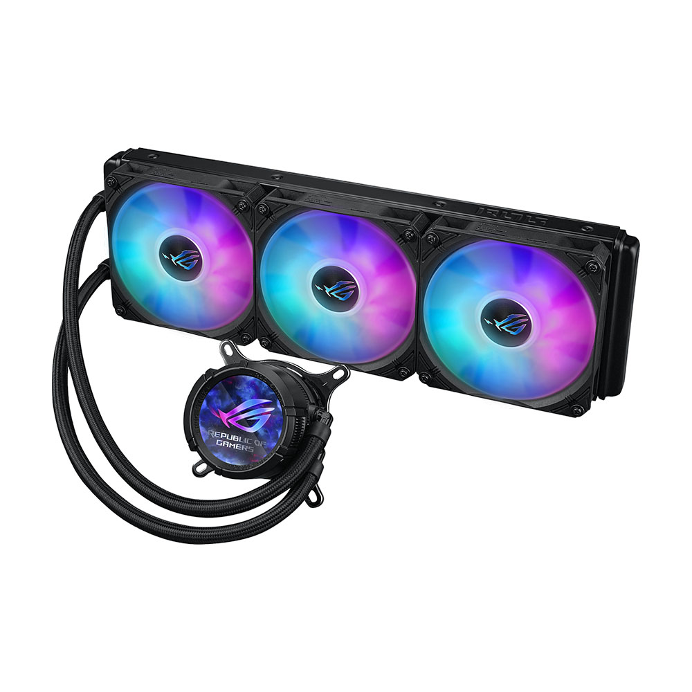 Система водяного охлаждения Asus Rog Strix LC III 360 ARGB LCD, черный — фото 2