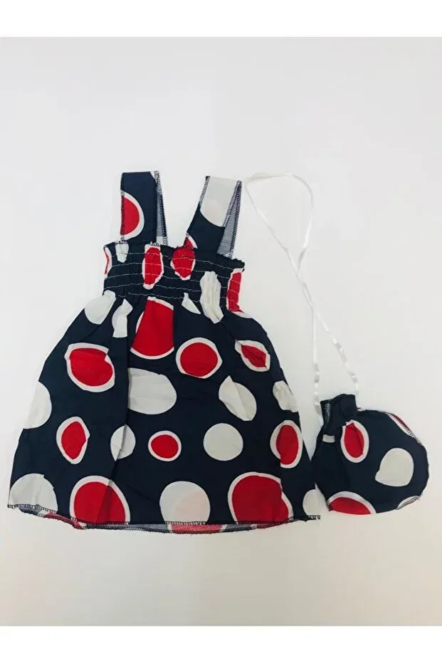 Детское платье для девочек с принтом Baby Slon Kids Clup, Navy Blue