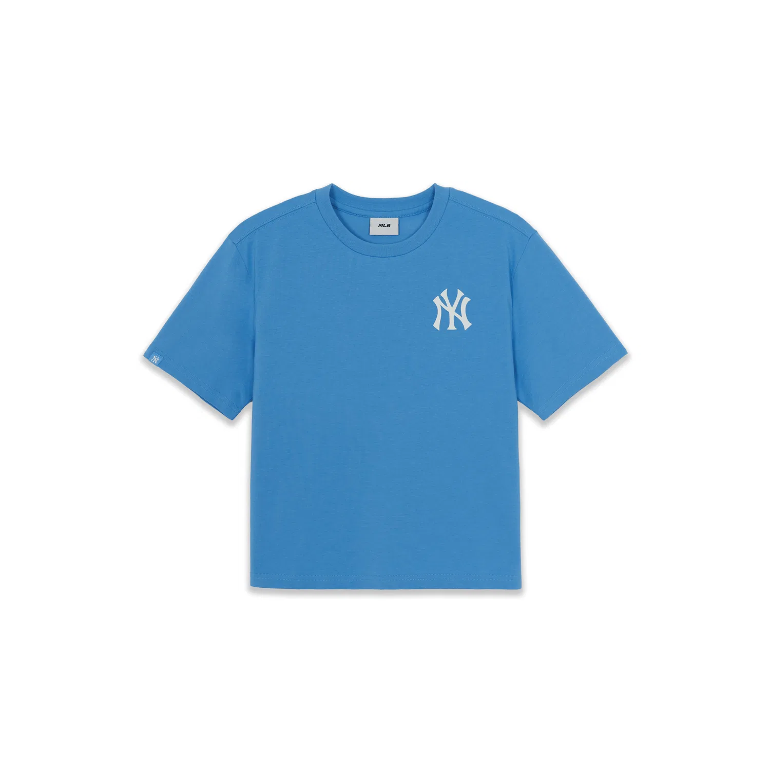 Футболка с круглым вырезом, MLB KIDS, Sky Blue