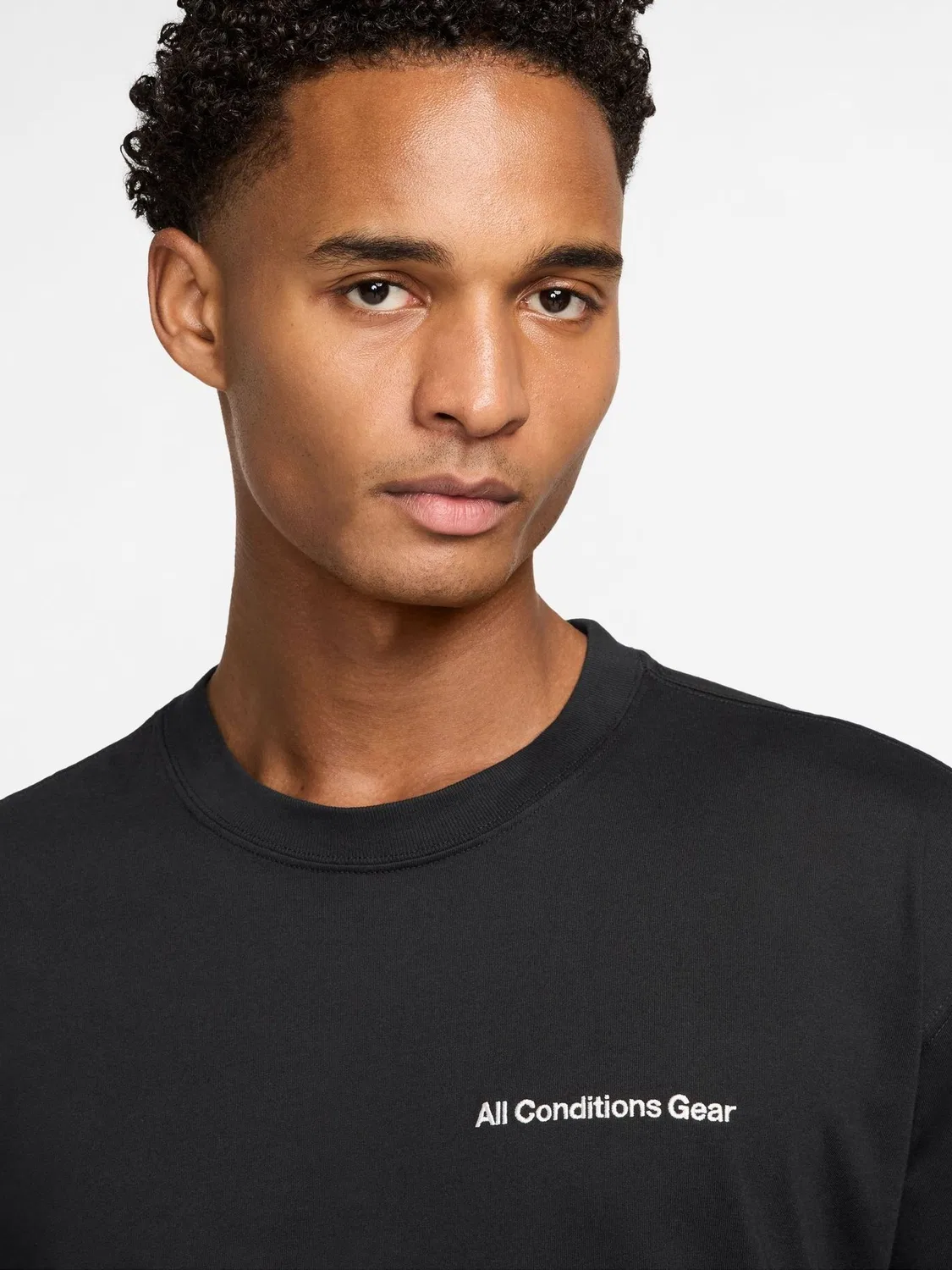 Футболка Nike ACG Dri-FIT с принтом, черный — фото 3