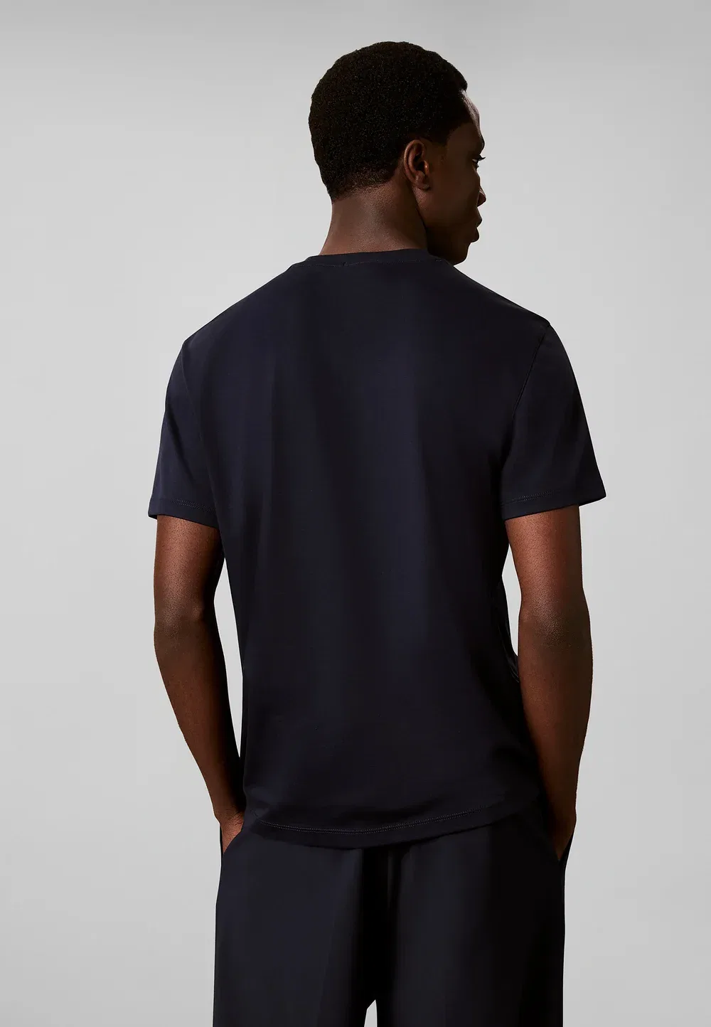 Простая футболка Calvin Klein, Dark Sapphire — фото 3