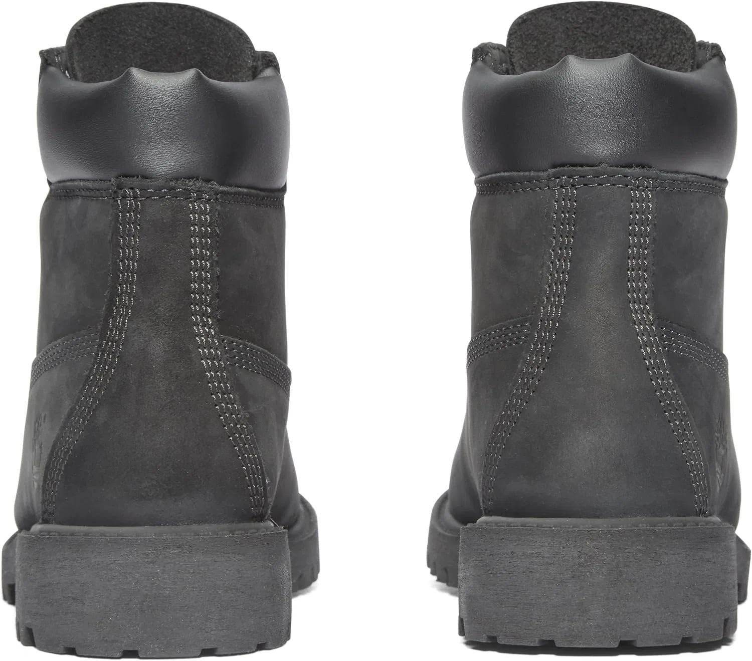 Детские ботинки для девочек водонепроницаемые Premium 6 Inch Timberland, Black — фото 3