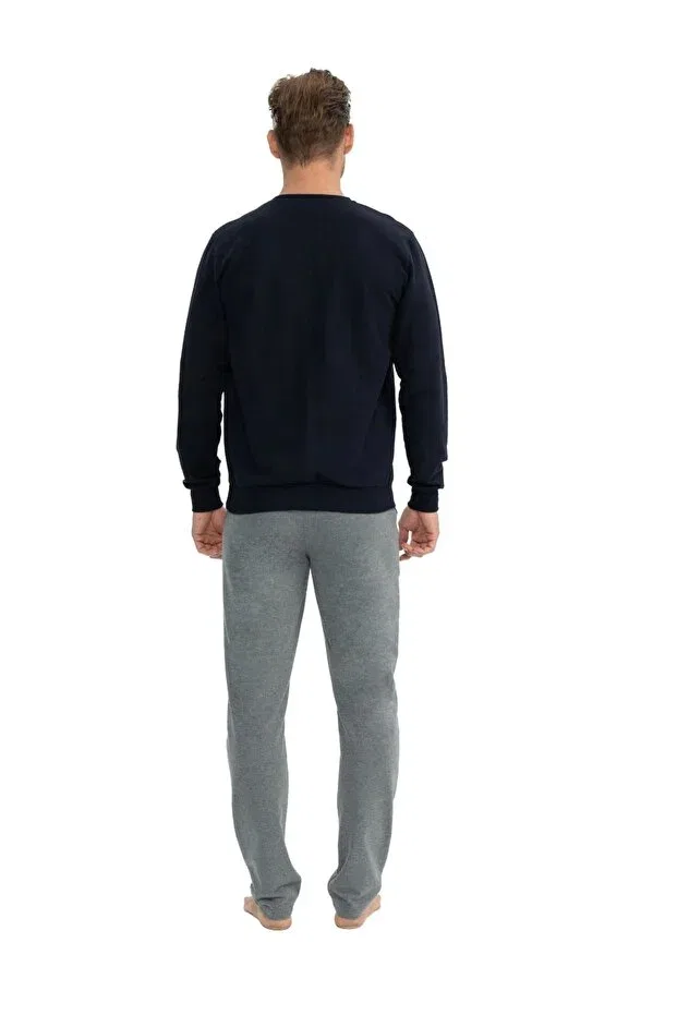 Мужской спортивный костюм с длинным рукавом U.S. Polo Assn., Navy Blue — фото 4