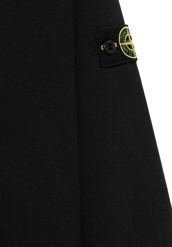 Худи из полиэстера Sweatshirt Stone Island, черный — фото 3