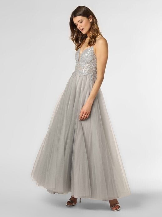 

Вечернее платье с палантином Luxuar Fashion, серый