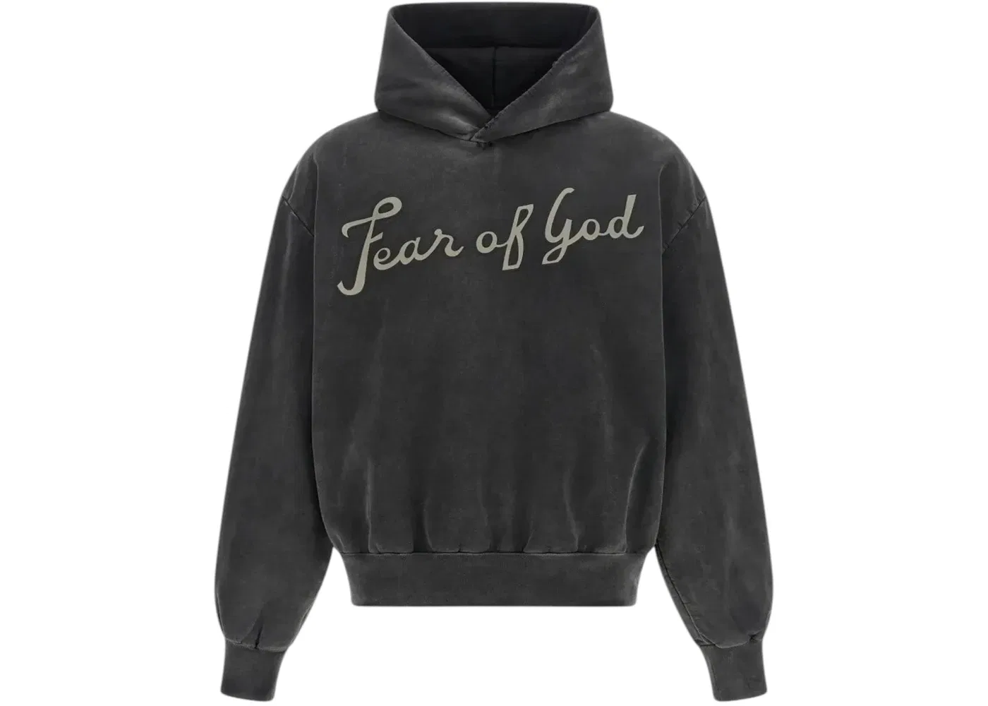 Мужское худи с капюшоном классического кроя 26 Classic Fit Half Raglan Fear of God, цвет Off Black