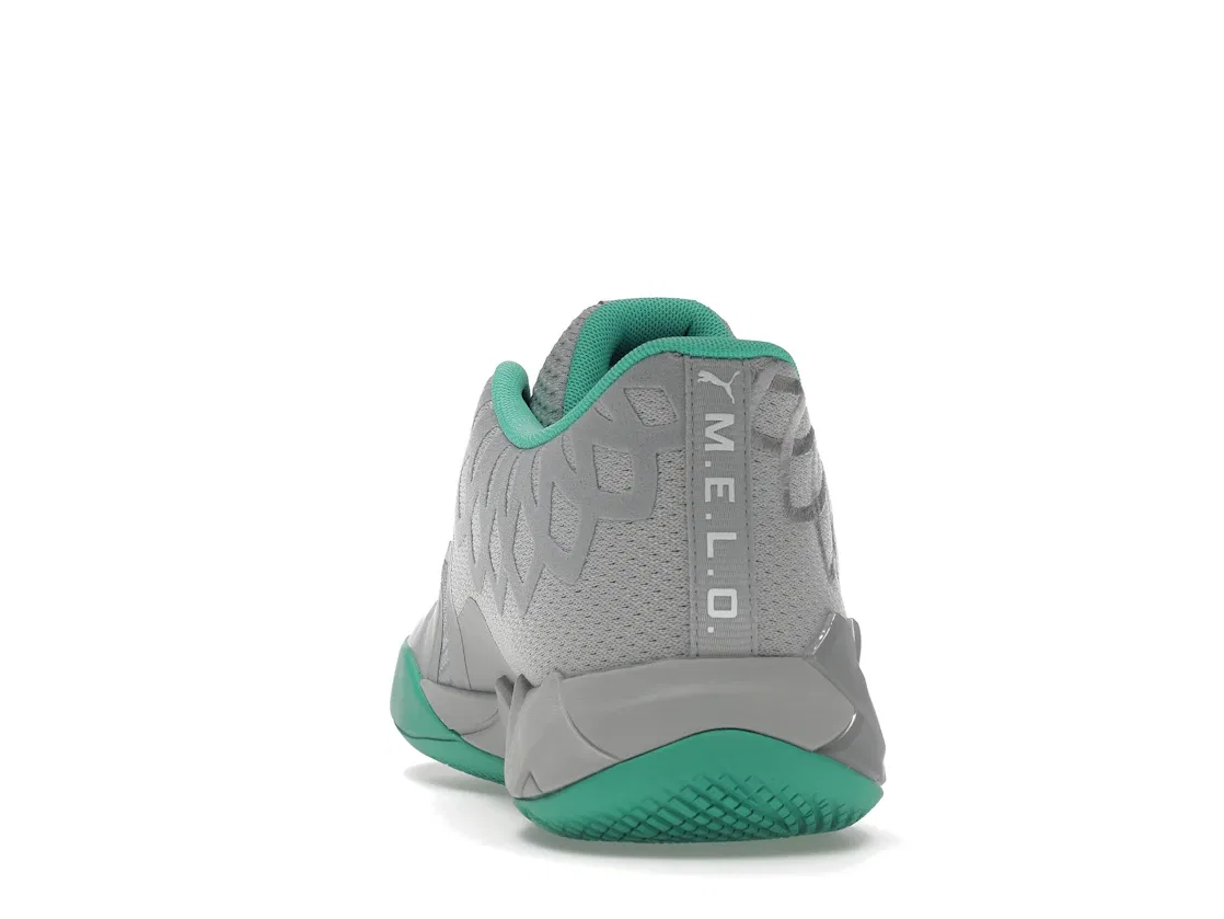 Детские кроссовки для мальчиков с пеноматериалом Nitro Puma LaMelo Ball MB.01 Lo, High Rise/Aqua Green — фото 4