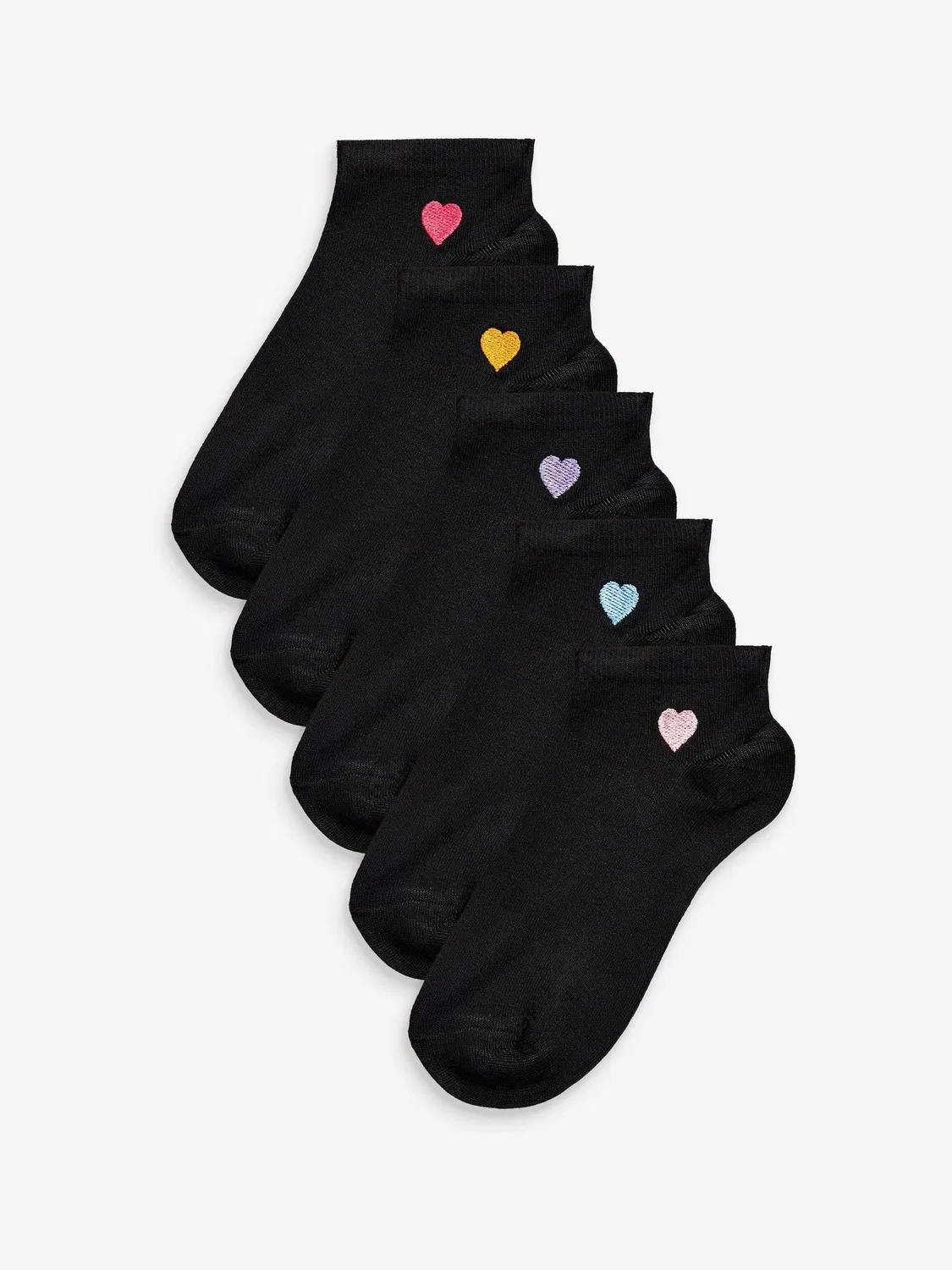 Носки 5 пар Heart Motif Trainer Next, Heart